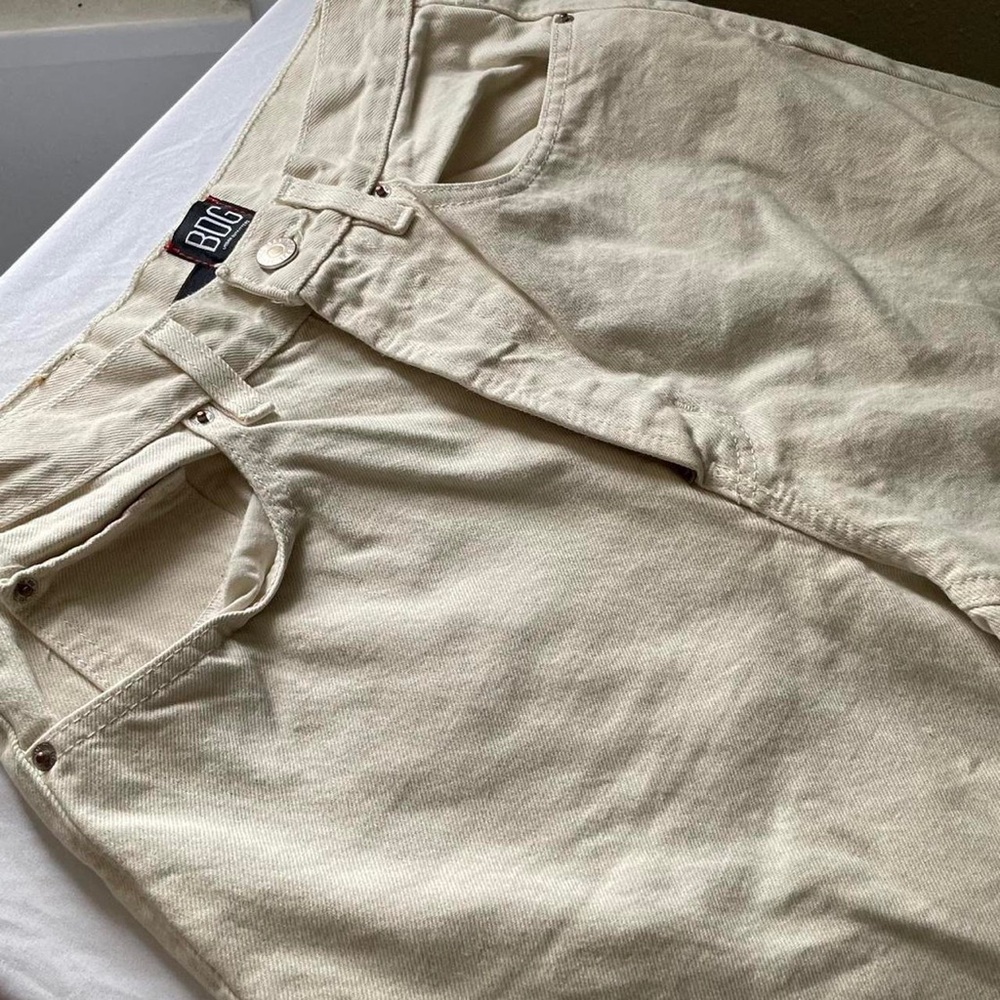 Baggy BDG ivory jeans high waisted